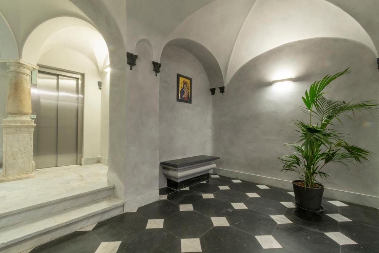 Centro Storico Caruggi 2Min Acquario Pellicceria Superior Loft Palazzo Rolli Lägenhet Genua Exteriör bild