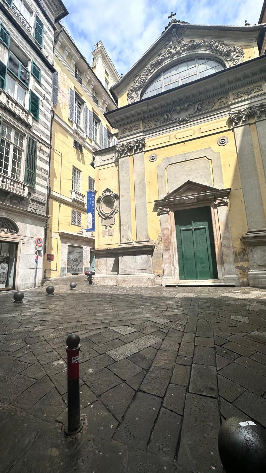 Centro Storico Caruggi 2Min Acquario Pellicceria Superior Loft Palazzo Rolli Lägenhet Genua Exteriör bild