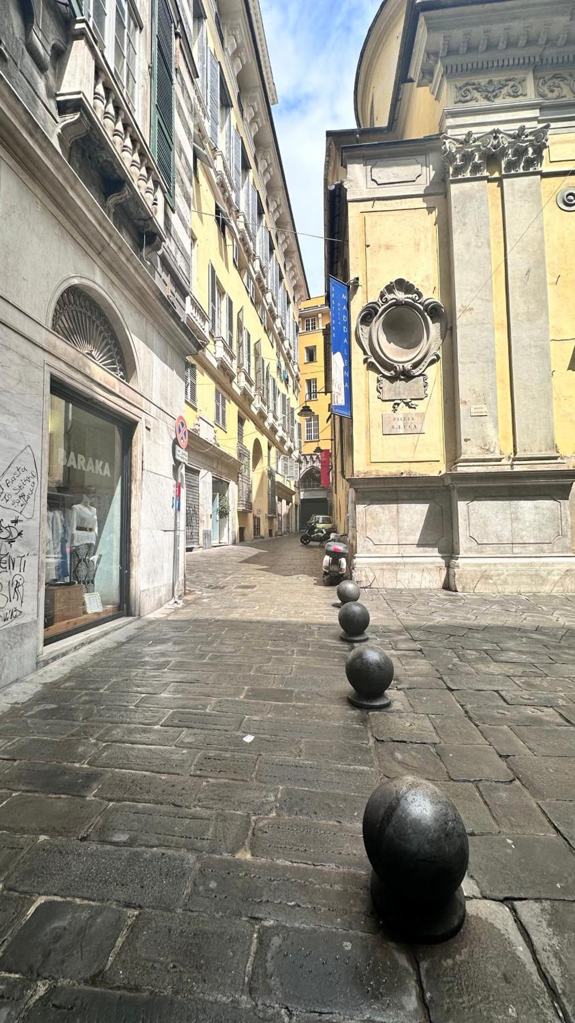 Centro Storico Caruggi 2Min Acquario Pellicceria Superior Loft Palazzo Rolli Lägenhet Genua Exteriör bild